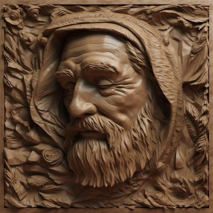 نموذج ثلاثي الأبعاد لآلة CNC 3D Art 